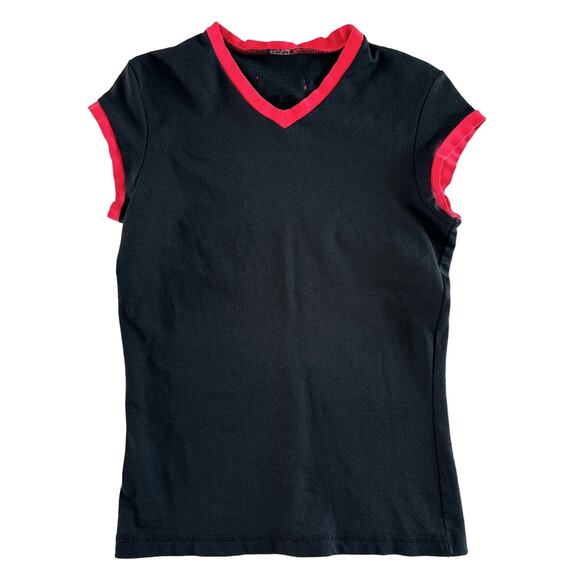 Vintage mesh capped sleeve tee shirt - Picture 1 of 6